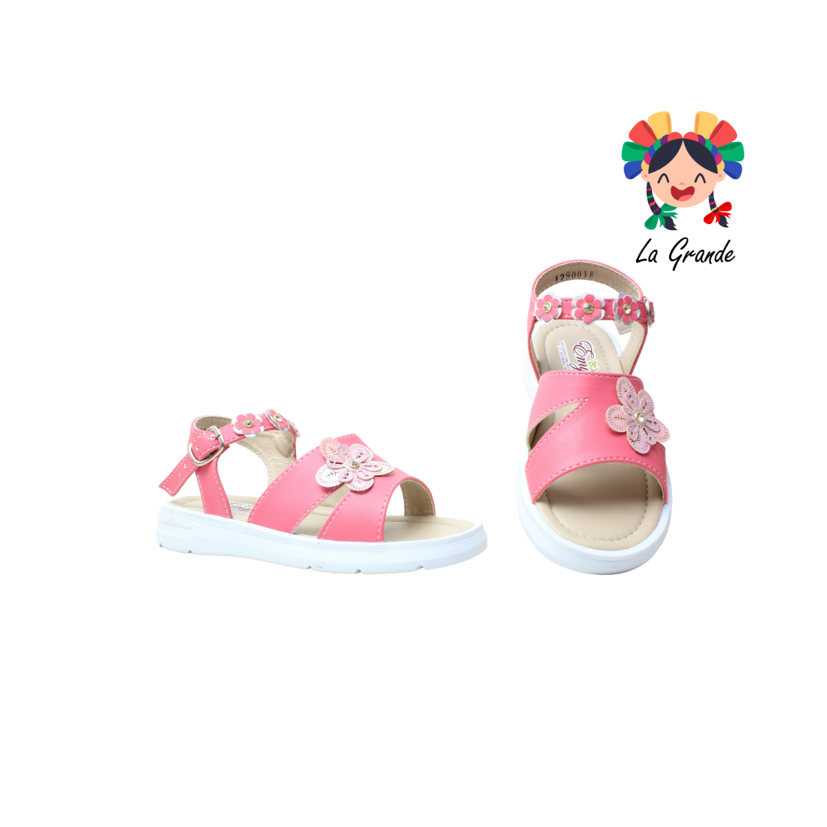 129 EMY LADY Coralina Cabra Sandalia Casual para Niña