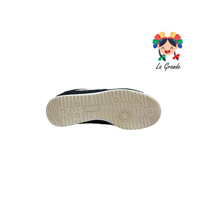 9H597022 LOTTO Negro Beige Tenis Casual para Dama