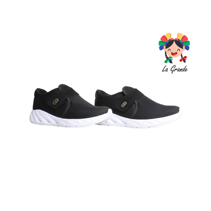 987 RULES Negro Blanco Tenis Casual para Dama, Joven y Caballero