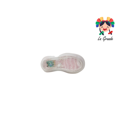 13000 PAOLA RAMIREZ Blanco Rosa Sint Tenis Casual con Luz Led para Bebé y Niña