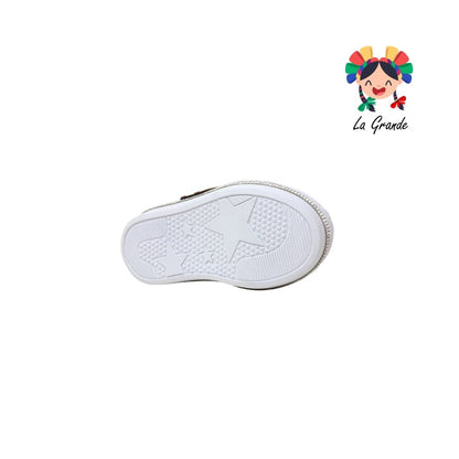 1302 CAPI FRIDAYS Blanco Rosa Sint Tenis Casual para Niña