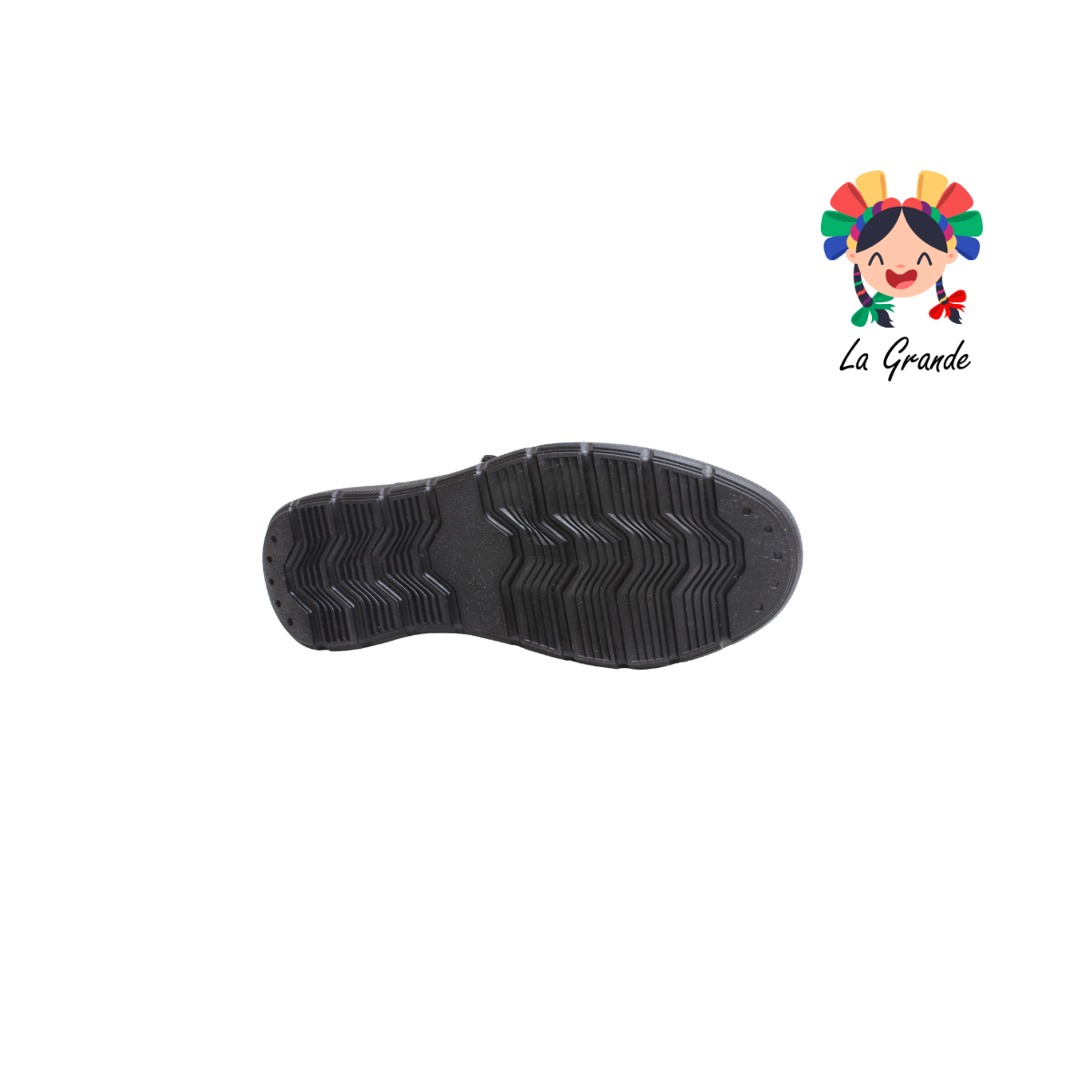 20013 RODRISAN Negro Sint Zapato Escolar para Niño