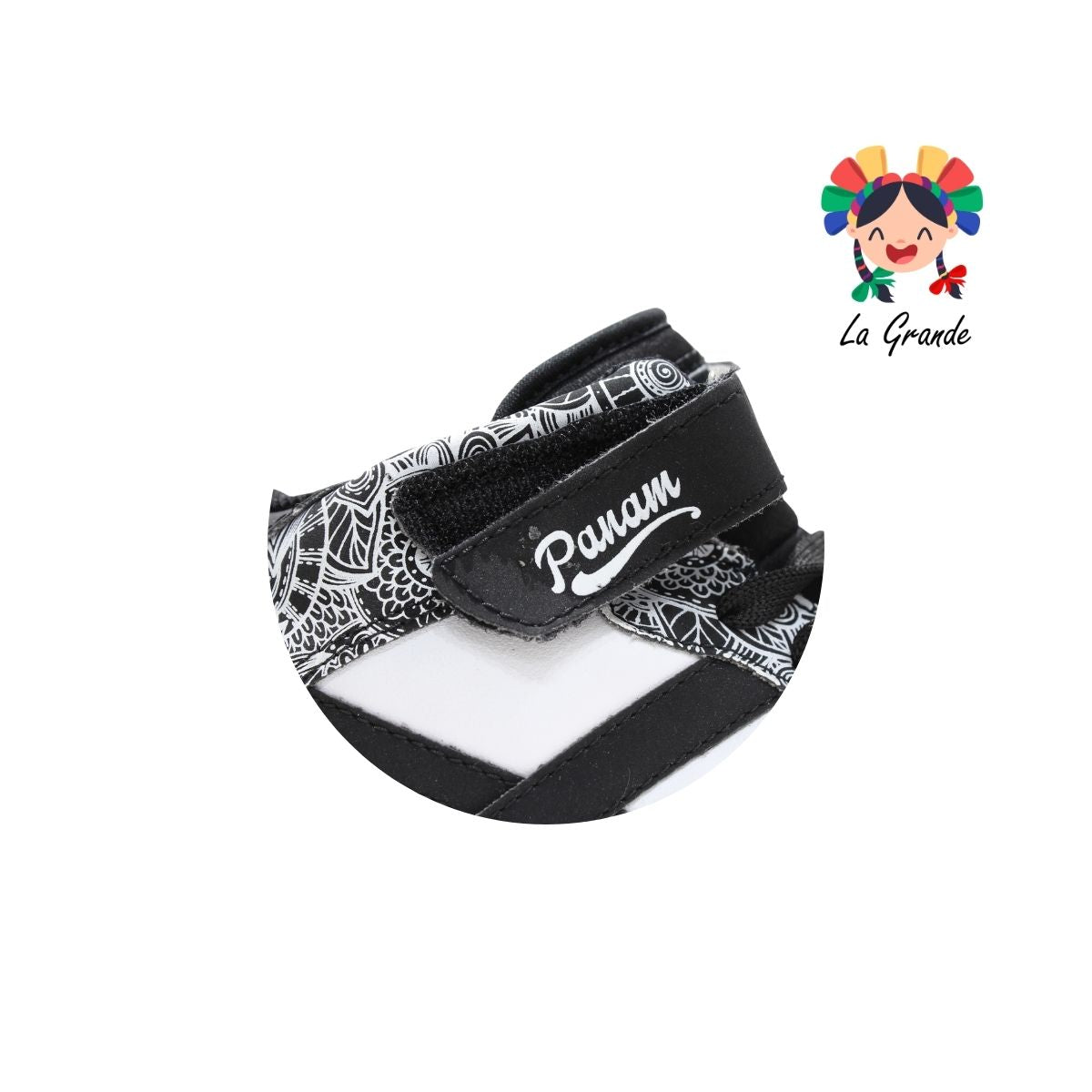 010859 PANAM Bco Negro Sint Tenis Bota para Dama,Joven y Caballero Nacional Original
