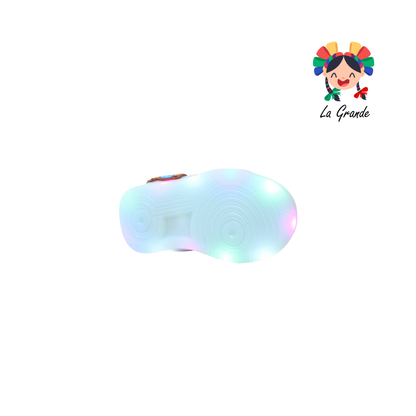 1320 CAPIBA WINS Blanco Cielo Sint Tenis Casual con Luz Led para Bebé