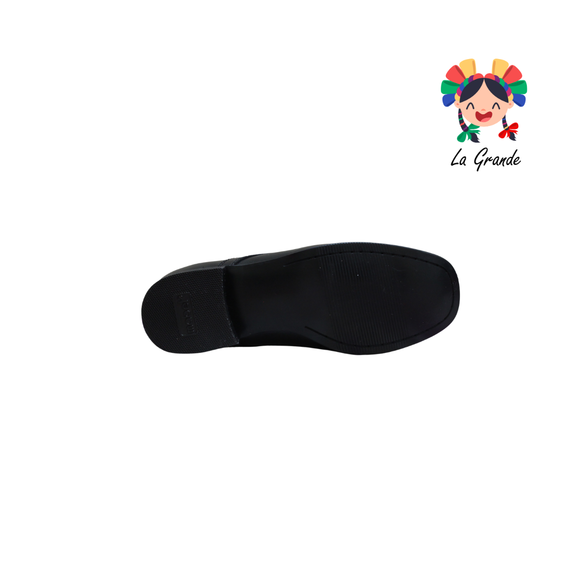 080 MABEL Negro Piel Zapato Casual para Dama