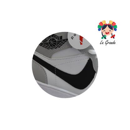 FORCE X-PLOD Gris Bco Ngo Sintético Tenis para Niño y Caballero