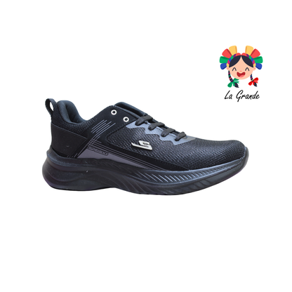090 SPEIS10 Negro Negro Tenis Deportivo para Caballero