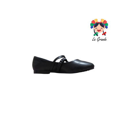 1000 CAPRICHOSA Negro Cabra Balerina para Dama