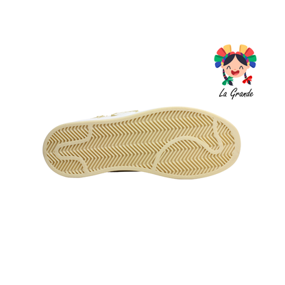 300 WALKQUIR Latte Oro Tenis Casual para Joven