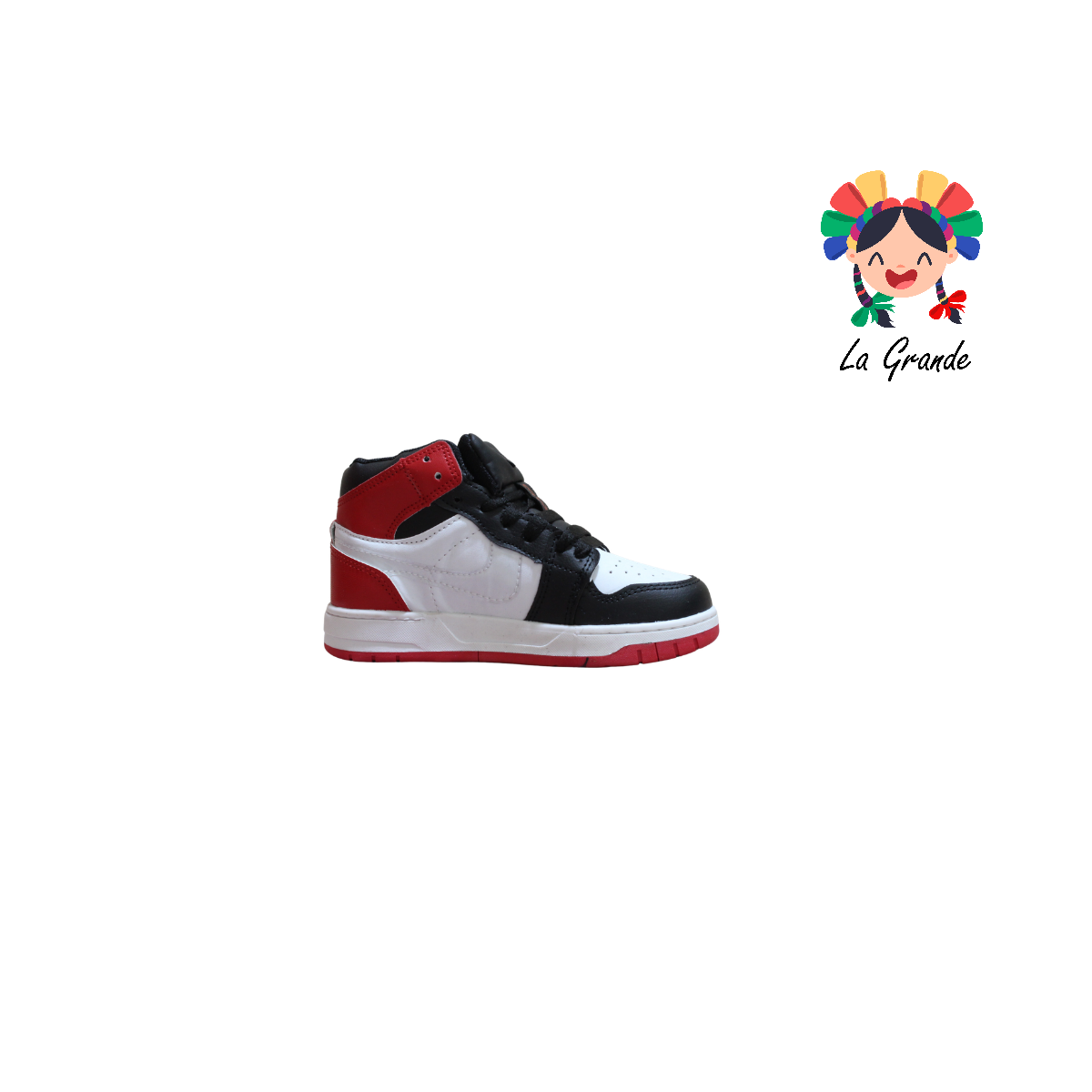 922 Araña Rojo Arándano Ngo Rojo Bco Sint Tenis Casual para Niña y Niño