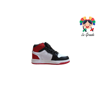 922 Araña Rojo Arándano Ngo Rojo Bco Sint Tenis Casual para Niña y Niño