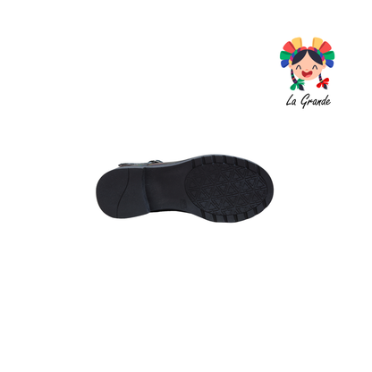 804 MIA Negro Charol Zapato Escolar para Niña