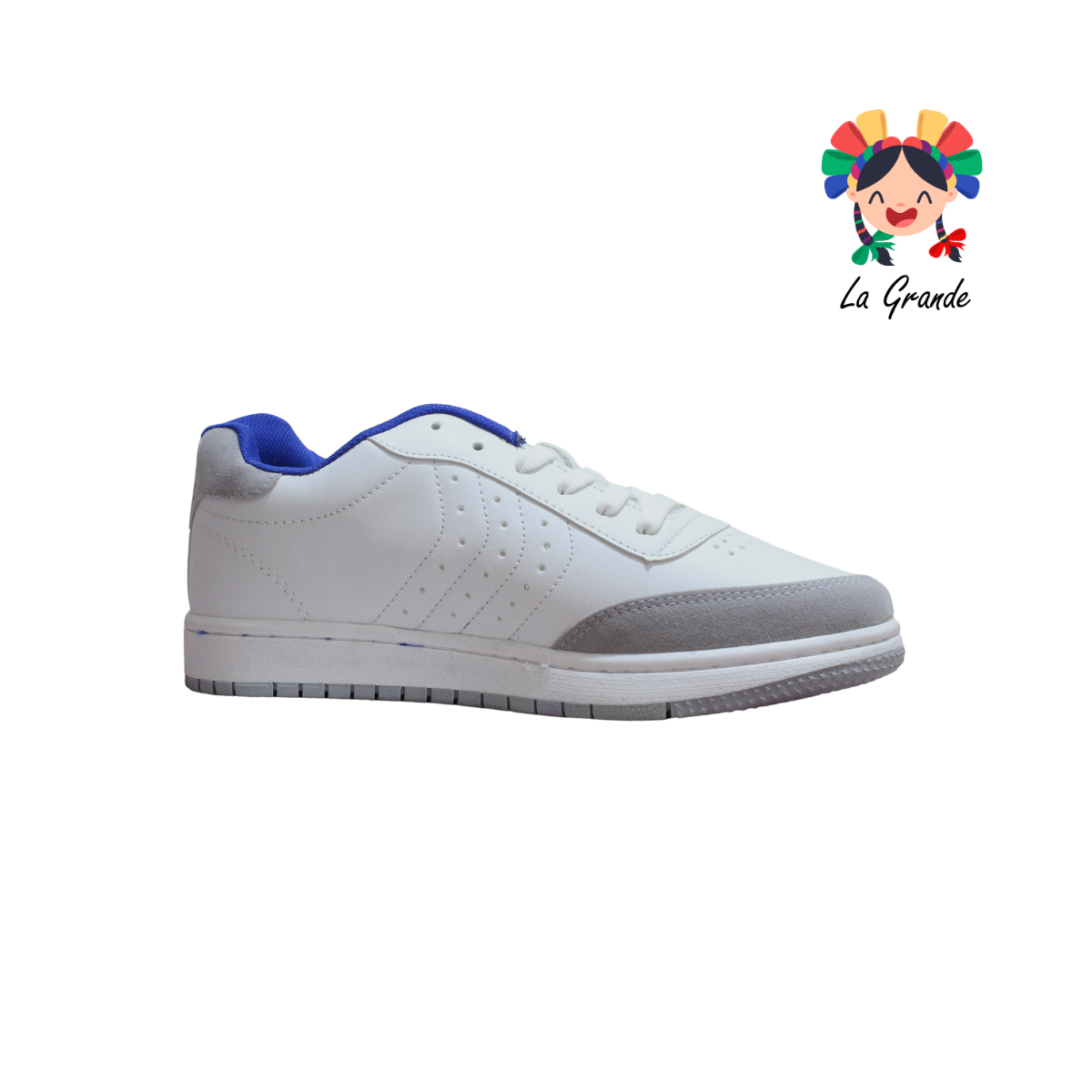 338 BOOST Bco Rey Rojo Napa Tenis Casual para Caballero