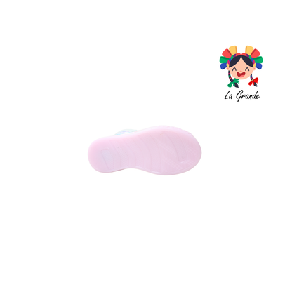 140 ON KIDS Nube Blanco Rosa Sint Tenis Choclo de Luces Led para Niña