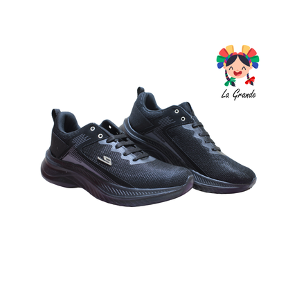 090 SPEIS10 Negro Negro Tenis Deportivo para Caballero