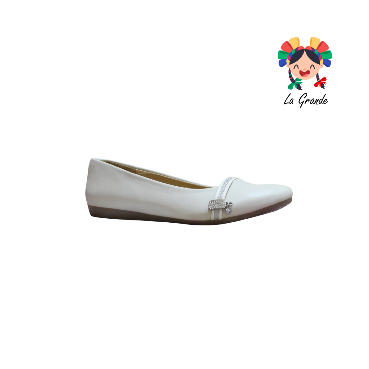 3036 YUL Late Cabra Balerina con Pedrería para Dama