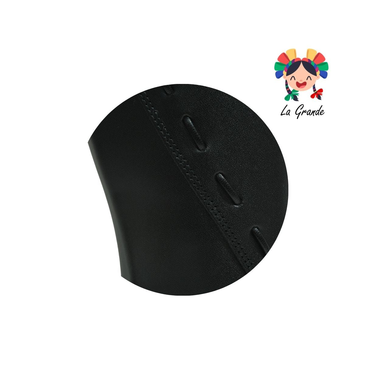 1412 MUJER BONITA Negro Sint Bota Alta para Niña