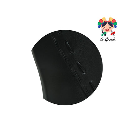 1412 MUJER BONITA Negro Sint Bota Alta para Niña