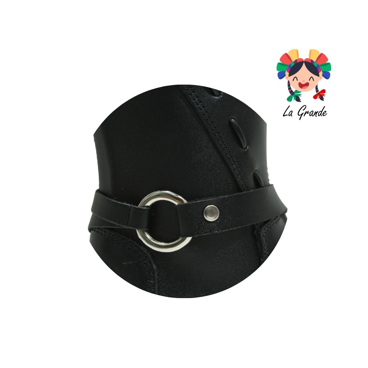 1412 MUJER BONITA Negro Sint Bota Alta para Niña