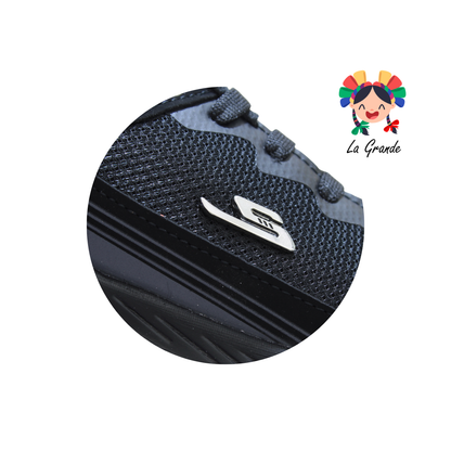 090 SPEIS10 Negro Negro Tenis Deportivo para Caballero