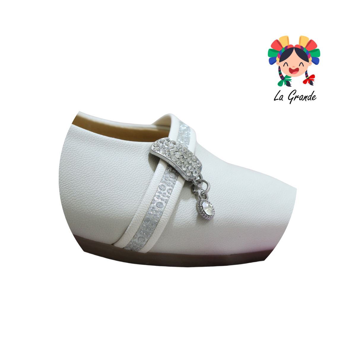 3036 YUL Late Cabra Balerina con Pedrería para Dama