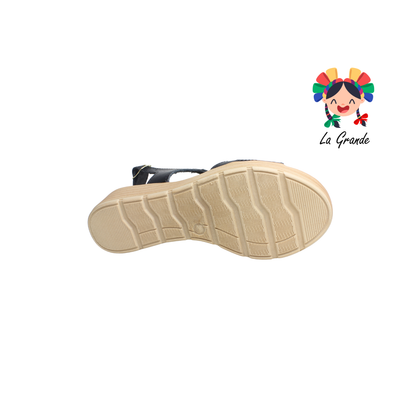 517 LADY MARY Negro Sandalia para Dama