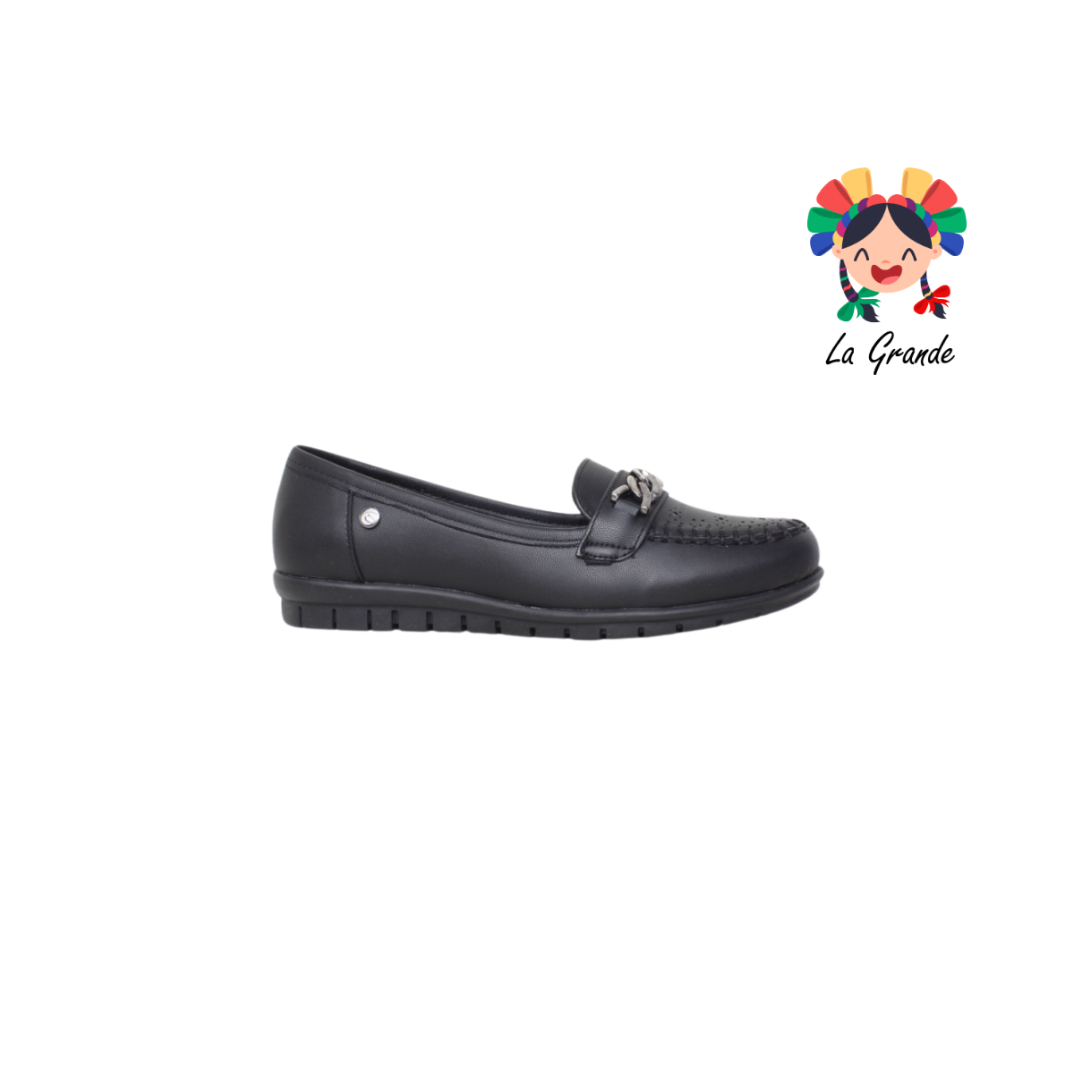 1467 ETNIA Negro Sint Zapato Casual para Dama