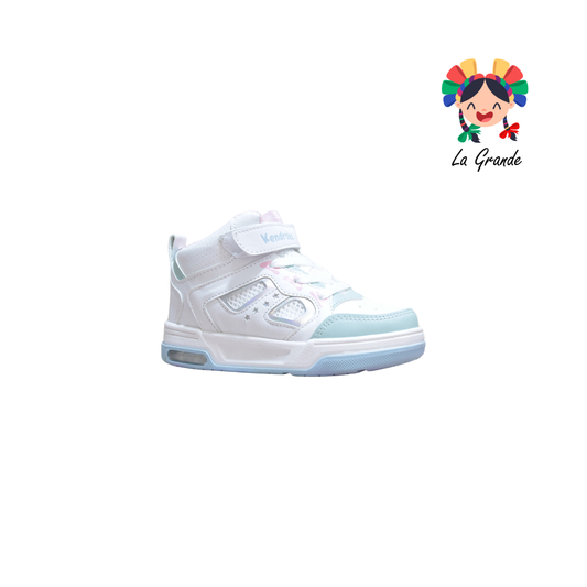 1007 KENDROS Blanco Cielo Tenis Casual para Niña