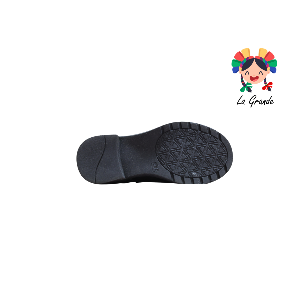 1005 MIA Negro Napa Zapato Escolar para Niña