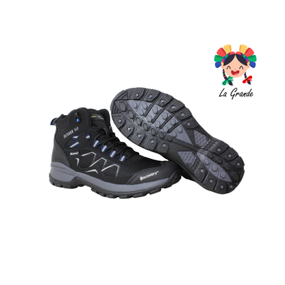 2320 DISCOVERY Negro Negro Textil Bota de Montaña para Caballero