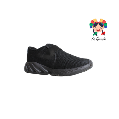 987 RULES Negro Negro Tenis Casual para Caballero