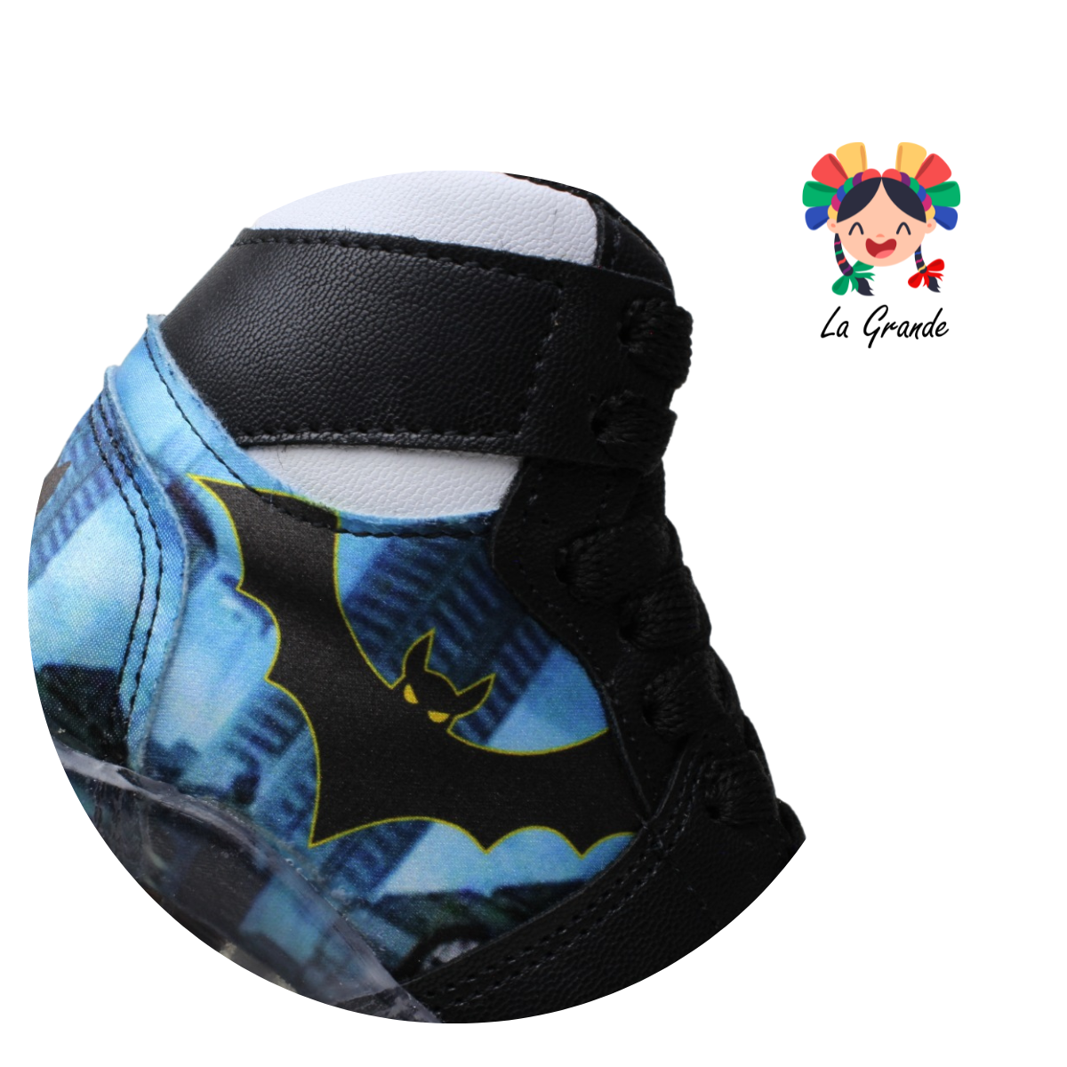 15000 PAOLA RAMIREZ Negro Sint Tenis Casual con Luces Led para Niño