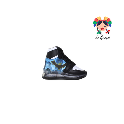 15000 PAOLA RAMIREZ Negro Sint Tenis Casual con Luces Led para Niño