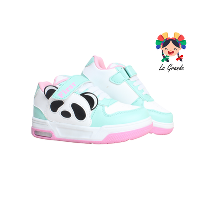 15000 FIRST Blanco Menta Sint Tenis Casual para Niña