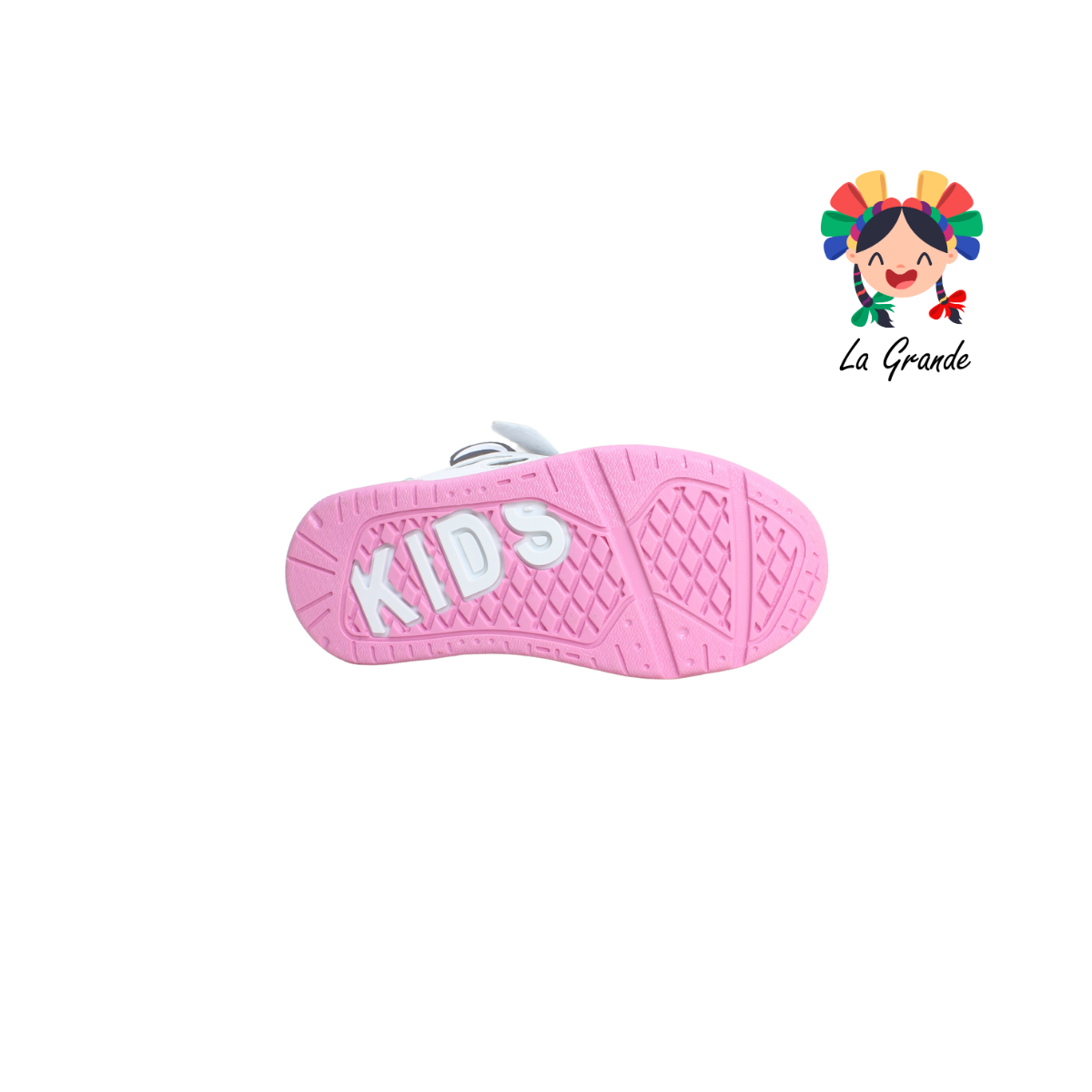 15000 FIRST Blanco Menta Sint Tenis Casual para Niña