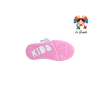 15000 FIRST Blanco Menta Sint Tenis Casual para Niña