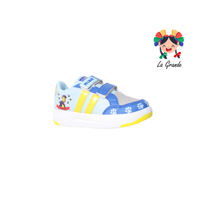 150 PICHUS Cielo Rey Sint Tenis Casual con Velcro para Niño y Niño