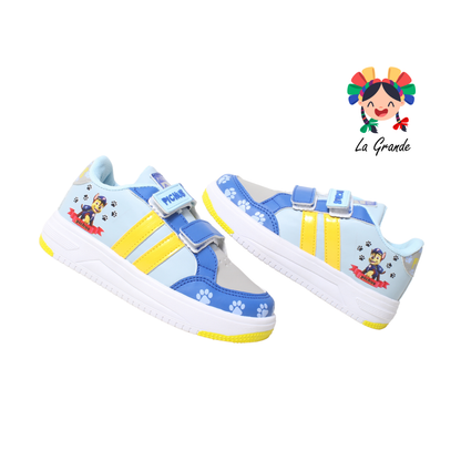 150 PICHUS Cielo Rey Sint Tenis Casual con Velcro para Niño y Niño
