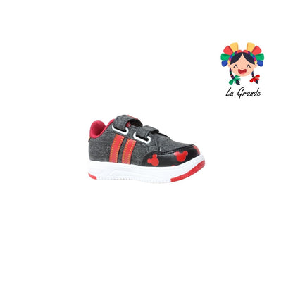 150 PICHUS Oxford Rojo Sint Tenis Casual con Velcro para Niño