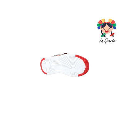 150 PICHUS Oxford Rojo Sint Tenis Casual con Velcro para Niño