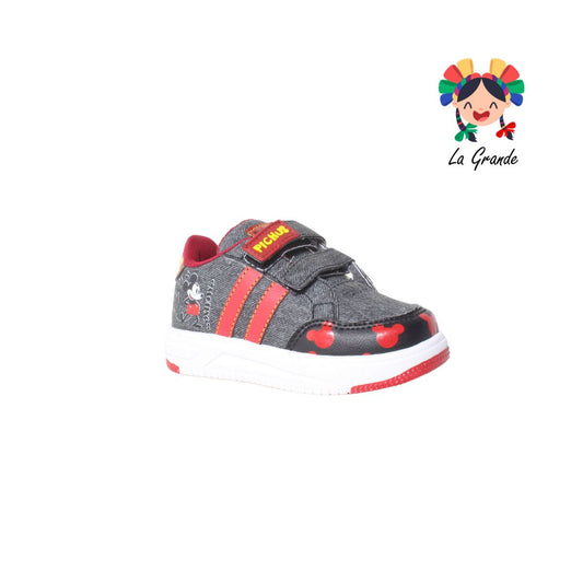 150 PICHUS Oxford Rojo Sint Tenis Casual con Velcro para Niño