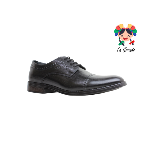 2701 VELRA Negro Zapato Casual para Caballero