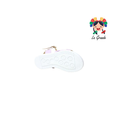 1520 CAMI LOVE Lila Multicolor Cabra Huarache Casual para Bebé