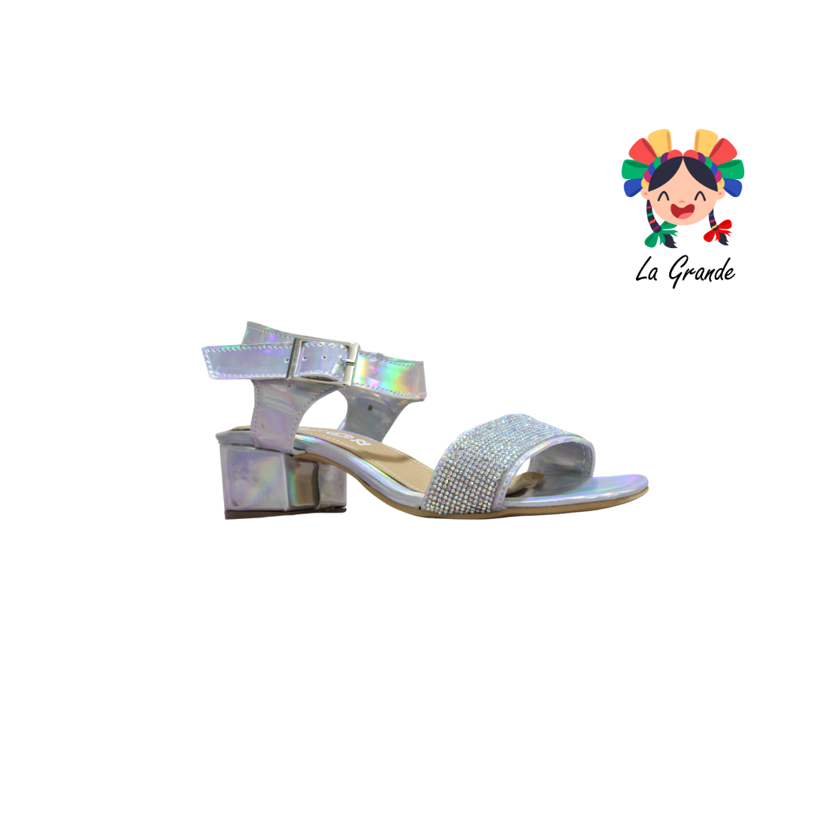 961 ROCHARTS Plata Zapatilla para Dama