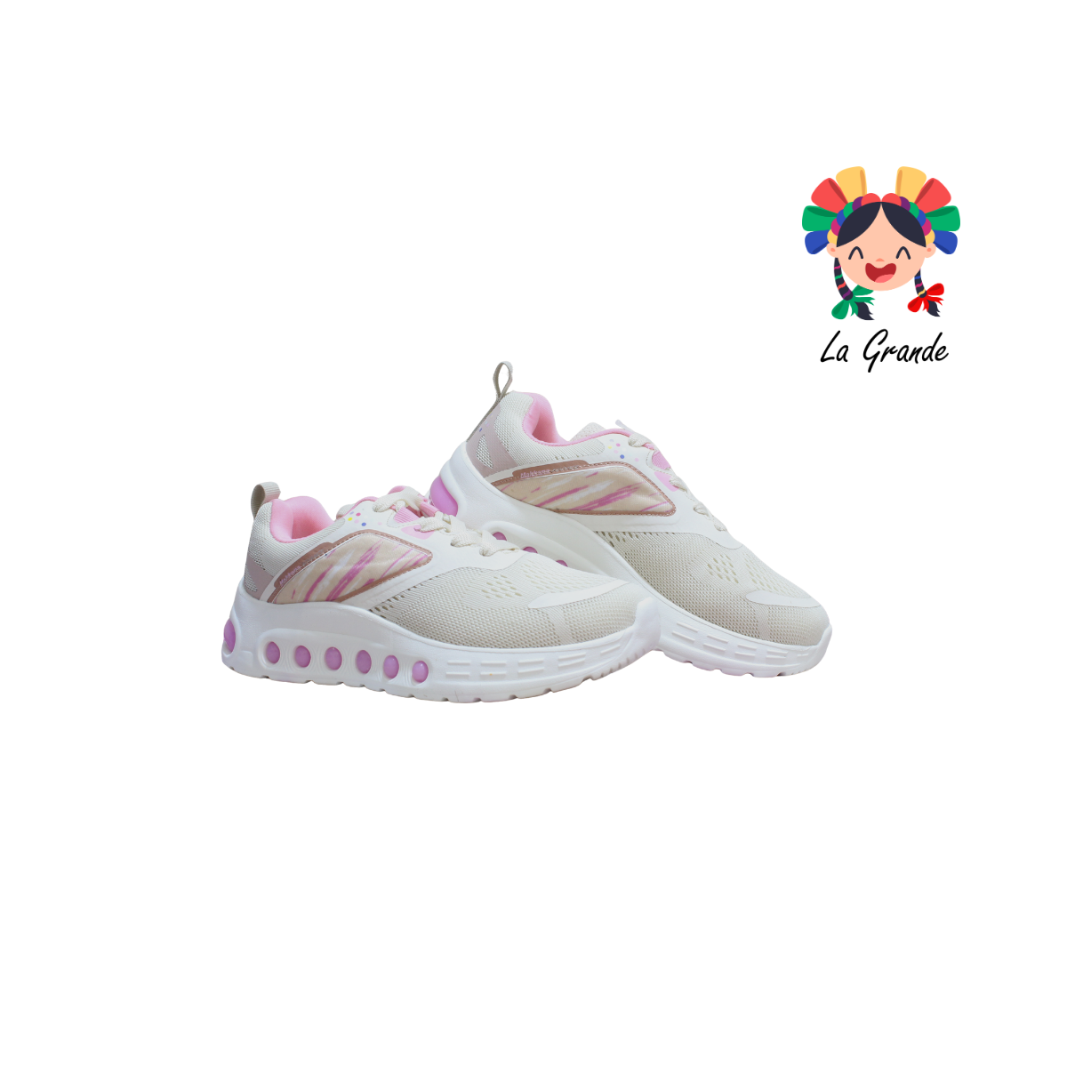 079 MAKKENA Late Rosa Tenis Deportivo para Dama