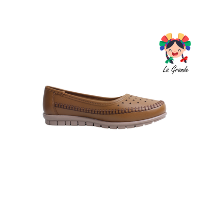 4401 ETNIA Camel Napa Casual para Dama