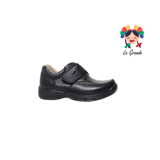 154 CHUCHIN Negro Zapato Escolar para Niño y Joven
