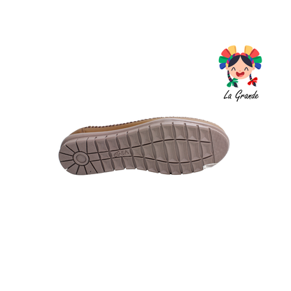 4401 ETNIA Camel Napa Casual para Dama