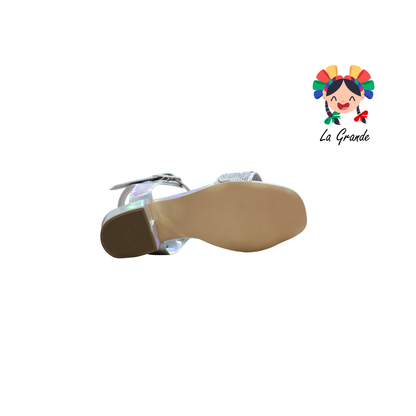 961 ROCHARTS Plata Zapatilla para Dama