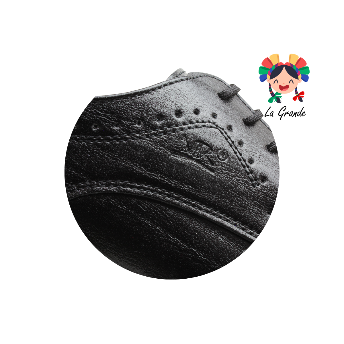 2701 VELRA Negro Zapato Casual para Caballero